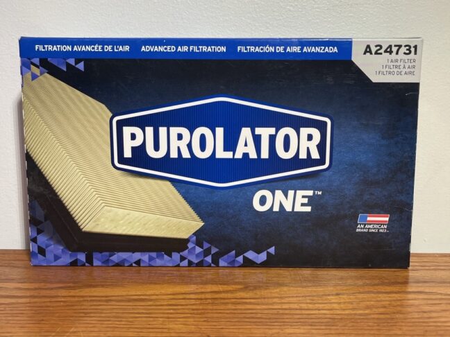 PurolatorONE Advanced Engine Air Filter A24731 – Superior Engine Protection for Select Chevrolet, GMC, and Isuzu Models