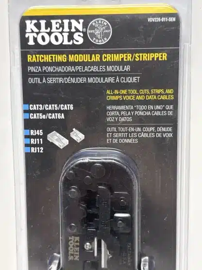 Klein Tools Ratcheting Modular Crimper/Stripper — Model VDV226-011-SEN - Image 4