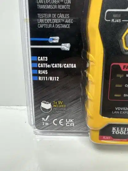 Klein Tools LAN Explorer Cable Tester with Remote — Model VDV526-100 - Image 5