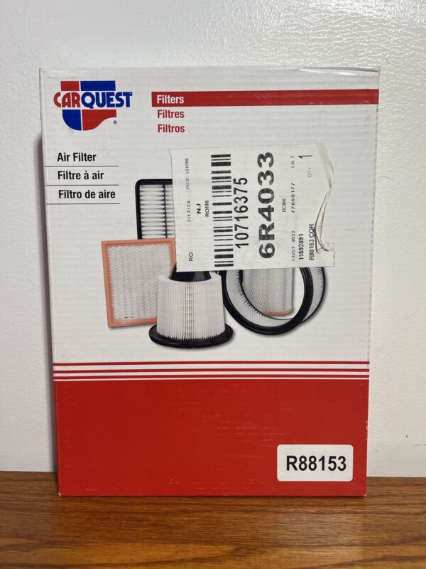 Carquest R88153 Standard Engine Air Filter for Select Buick, Cadillac, Chevrolet, Oldsmobile, and Pontiac Models
