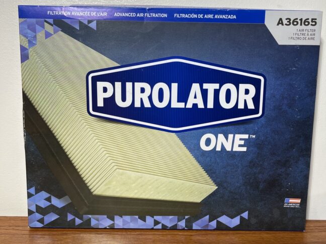 Purolator ONE A36165 Engine Air Filter for 2011-2020 Dodge Grand Caravan & 2011-2016 Chrysler Town & Country