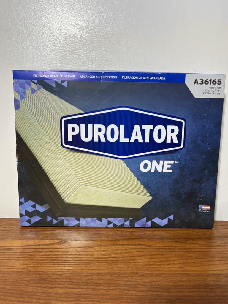 Purolator ONE A36165 Engine Air Filter for 2011-2020 Dodge Grand Caravan & 2011-2016 Chrysler Town & Country