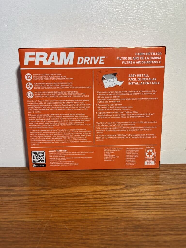 FRAM FDC10140 Cabin Air Filter for Infiniti, Mitsubishi & Nissan Models (2000–2025) - Image 3