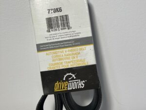 770K6 Serpentine Belt – 6-Rib, 77" Length, High-Performance