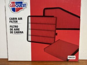 CARQUEST Standard Cabin Air Filter R90228 – Enhances In-Cabin Air Quality for Select Chrysler, Dodge, Infiniti, Nissan, Ram, and Volkswagen Models