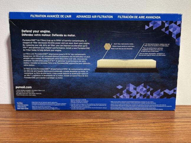 PurolatorONE Advanced Engine Air Filter A24731 – Superior Engine Protection for Select Chevrolet, GMC, and Isuzu Models - Image 3