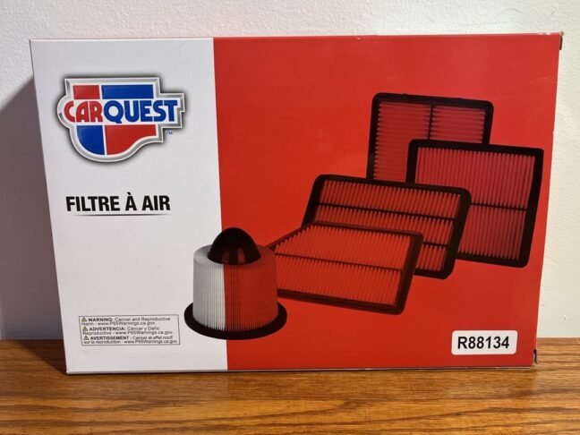 CARQUEST Standard Engine Air Filter R88134 – Enhances Engine Performance for Select Ford, Lincoln, and Mercury Models