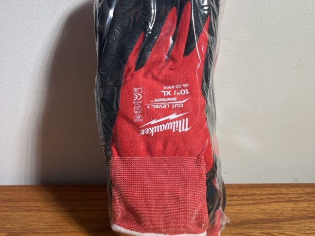 Milwaukee Work Gloves 6-Pack – X-Large Cut Level 1 Grip Gloves with Nitrile Coating & Touchscreen Support - Image 2