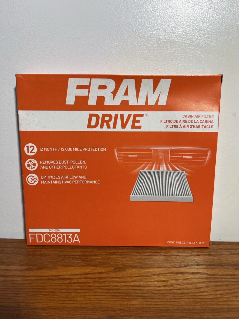 FRAM FDC8813A Cabin Air Filter for Acura MDX, Honda Pilot & Odyssey (1999–2008)
