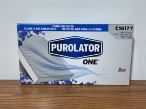 PurolatorONE C16177 Cabin Air Filter for Jeep Wrangler (2011–2017), Wrangler JK (2018)