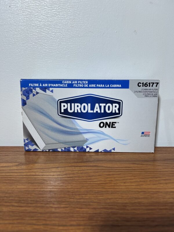 PurolatorONE C16177 Cabin Air Filter for Jeep Wrangler (2011–2017), Wrangler JK (2018)
