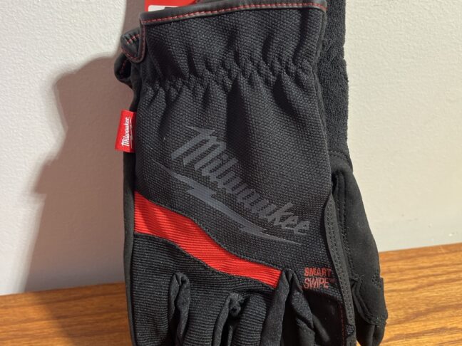 Milwaukee X-Large Free-Flex Work Gloves (2-Pack) – Touchscreen Compatible, High Dexterity, All-Day Comfort
