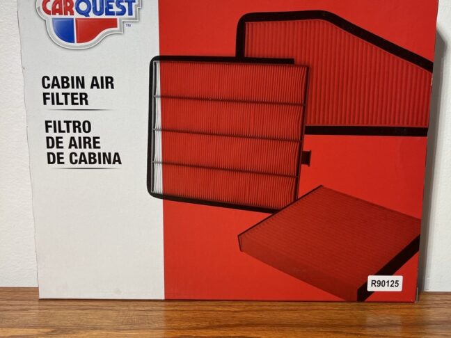 Carquest R90125 Standard Cabin Air Filter for Nissan Frontier, Pathfinder, Xterra (2005–2021), Suzuki Equator (2009–2012)
