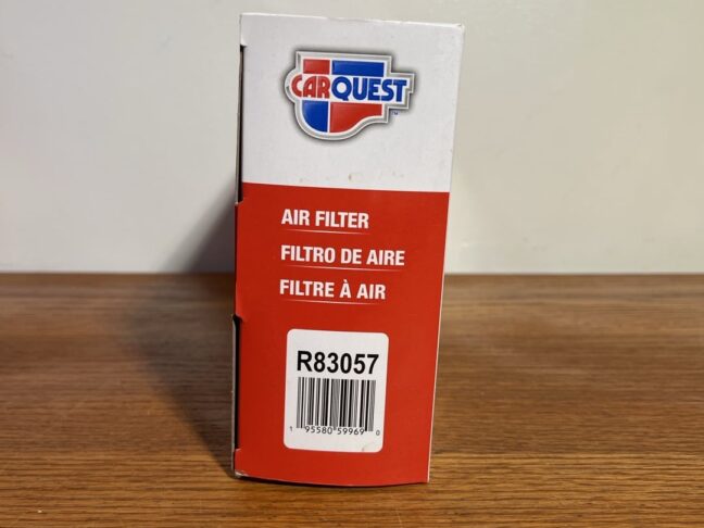 Carquest Standard Engine Air Filter R83057 for Nissan Altima (2007–2013) 2.5L L4 Engine - Image 2