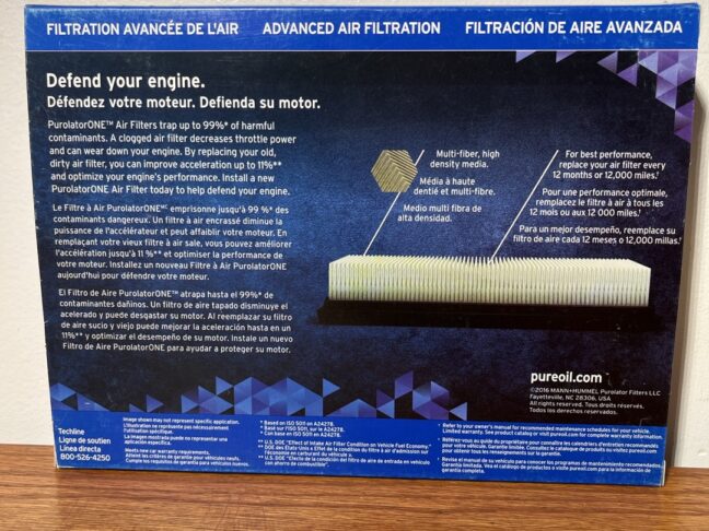 PurolatorONE Advanced Engine Air Filter A24675 – Superior Engine Protection for Nissan and Infiniti Vehicles - Image 3