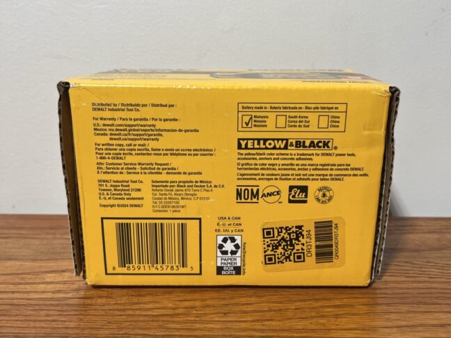 DEWALT FLEXVOLT 20V/60V MAX 9Ah Battery (DCB609) – High-Capacity Lithium-Ion Battery for Extended Runtime - Image 2