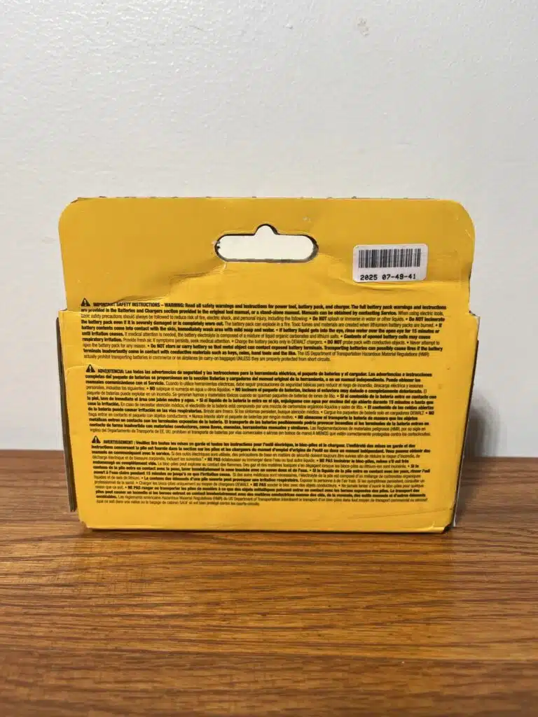 DEWALT FLEXVOLT 20V/60V MAX 9Ah Battery (DCB609) – High-Capacity Lithium-Ion Battery for Extended Runtime - Image 3