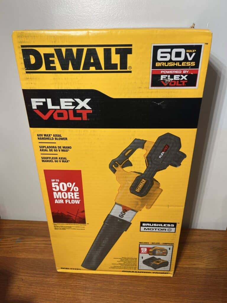 DEWALT FLEXVOLT 60V MAX Brushless Cordless Handheld Axial Blower Kit (DCBL772X1)