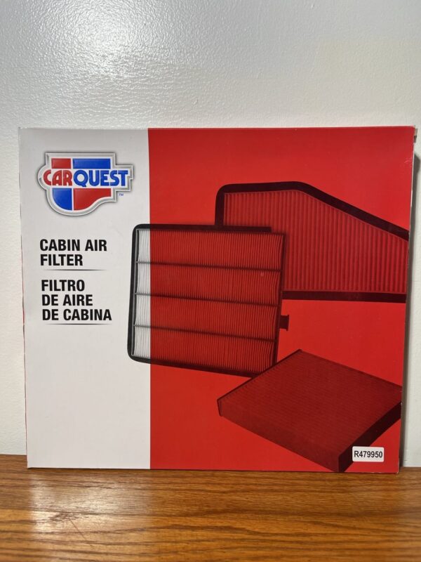 CARQUEST Standard Cabin Air Filter R479950 – Enhances In-Cabin Air Quality