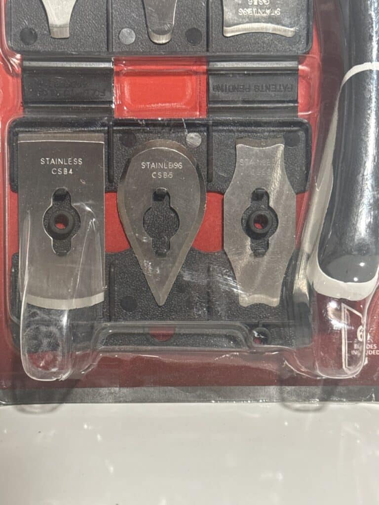 Husky Contour Scraper with 6 Interchangeable Blades | Versatile Tool for Detailed Surface Preparation - Image 9