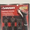 Husky Contour Scraper with 6 Interchangeable Blades | Versatile Tool for Detailed Surface Preparation - Image 8