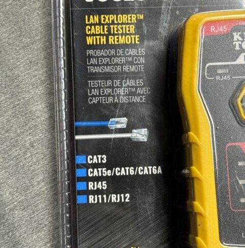 Klein Tools LAN Explorer Cable Tester with Remote — Model VDV526-100 - Image 2