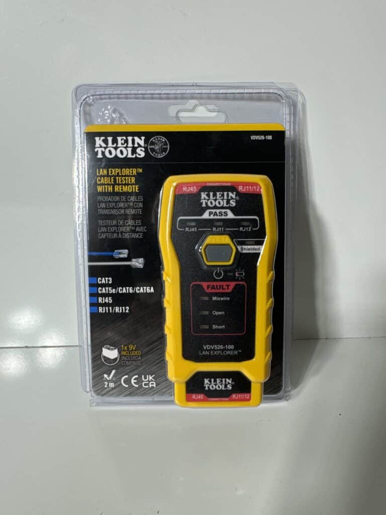 Klein Tools LAN Explorer Cable Tester with Remote — Model VDV526-100