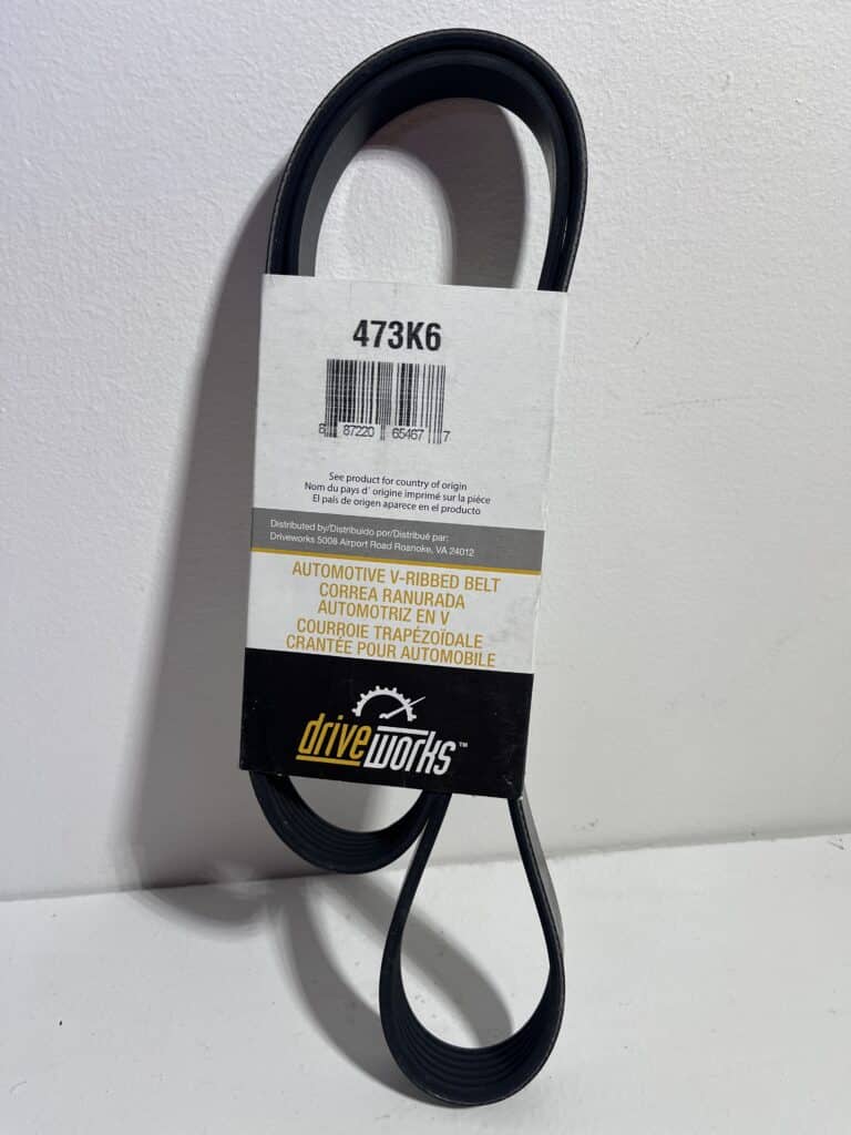 473K6 Serpentine Belt – 6-Rib, 47.25" Length