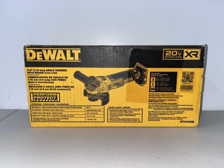 DEWALT 20V MAX XR 4.5" Brushless Angle Grinder with Brake — DCG405B - Image 2