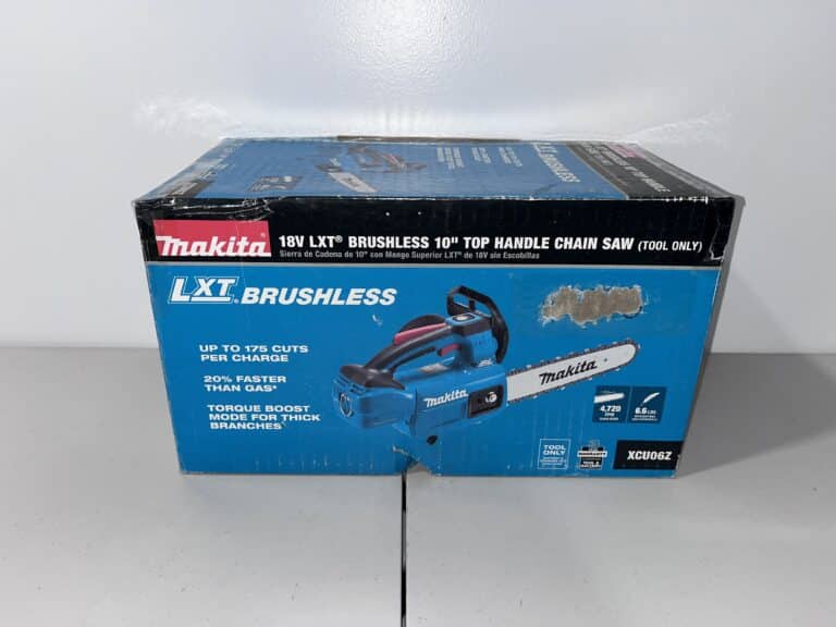 Makita 18V LXT Brushless 10" Top Handle Chain Saw (Tool Only) — XCU06Z