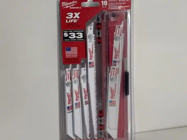 Milwaukee SAWZALL 19-Piece Bi-Metal Reciprocating Saw Blade Set | Wood & Metal Cutting