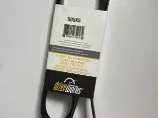 Driveworks 505K6 Serpentine Belt – 50.59" Length, 6-Rib