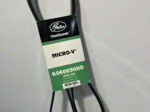 Gates K060690HD FleetRunner Heavy-Duty Micro-V Serpentine Belt – 69.01" Length, 6-Rib