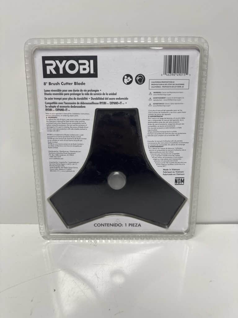 Ryobi Brush Cutter Blade 8 inch - Image 7