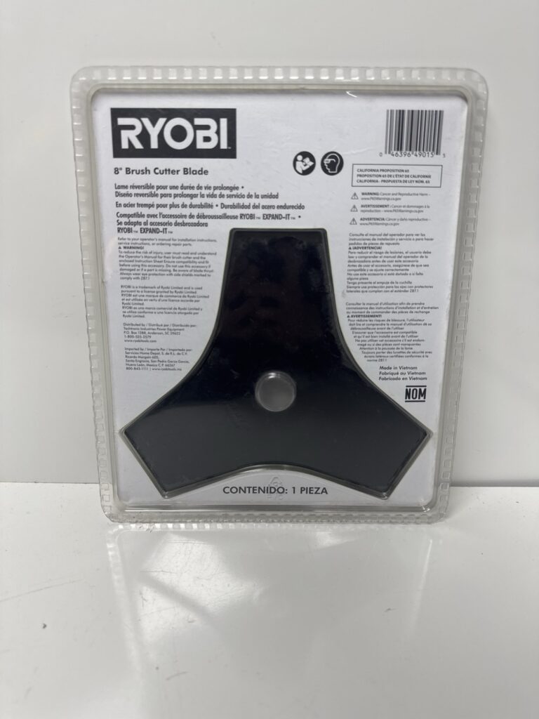Ryobi Brush Cutter Blade 8 inch - Image 6