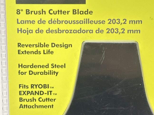Ryobi Brush Cutter Blade 8 inch - Image 13
