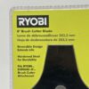 Ryobi Brush Cutter Blade 8 inch - Image 12