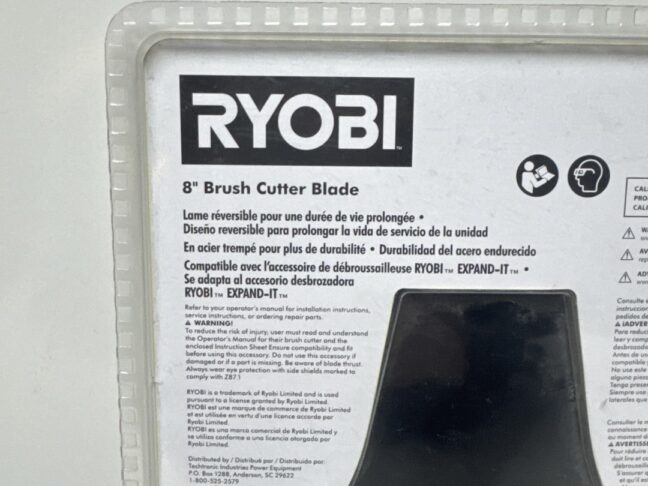 Ryobi Brush Cutter Blade 8 inch - Image 11