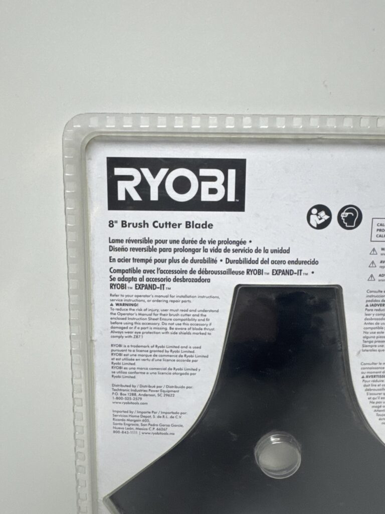 Ryobi Brush Cutter Blade 8 inch - Image 11