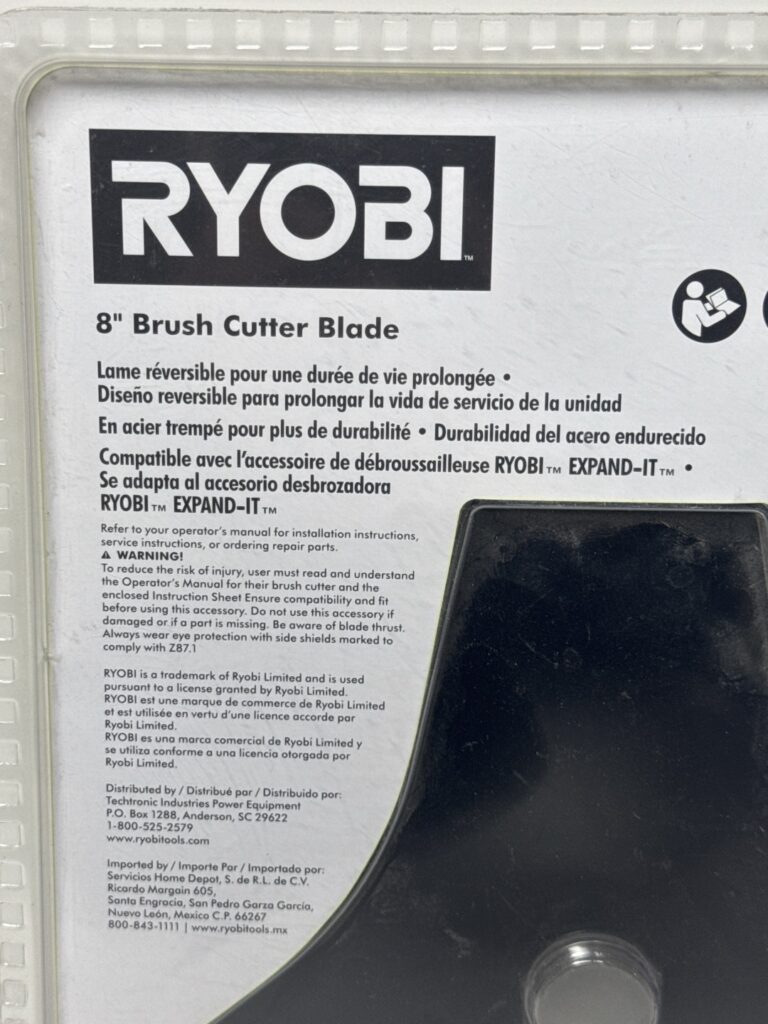Ryobi Brush Cutter Blade 8 inch - Image 10