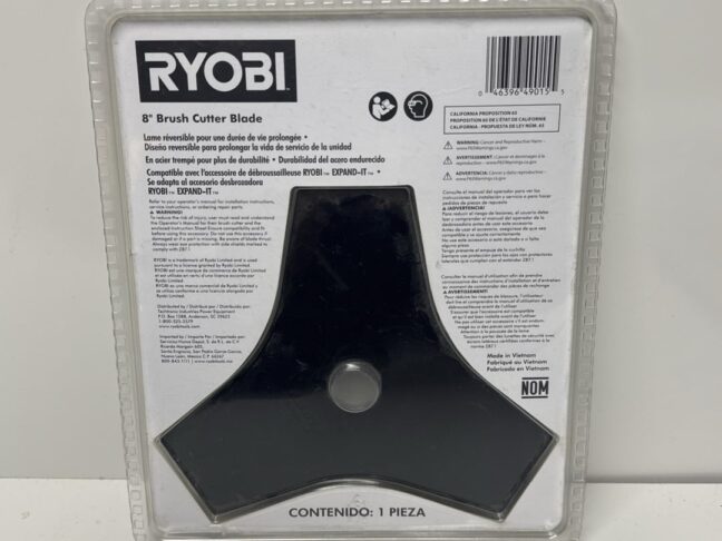 Ryobi Brush Cutter Blade 8 inch - Image 22