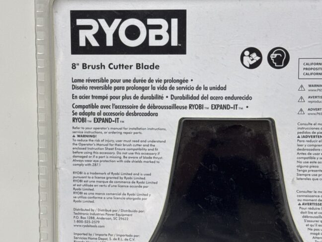 Ryobi Brush Cutter Blade 8 inch - Image 23