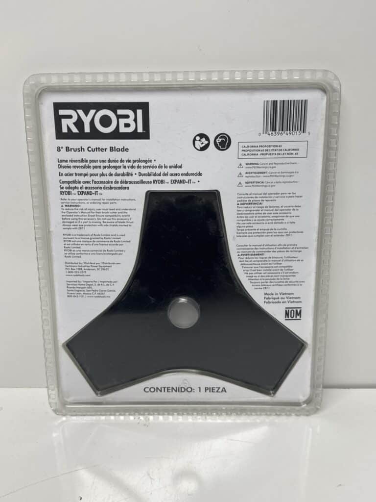 Ryobi Brush Cutter Blade 8 inch - Image 26