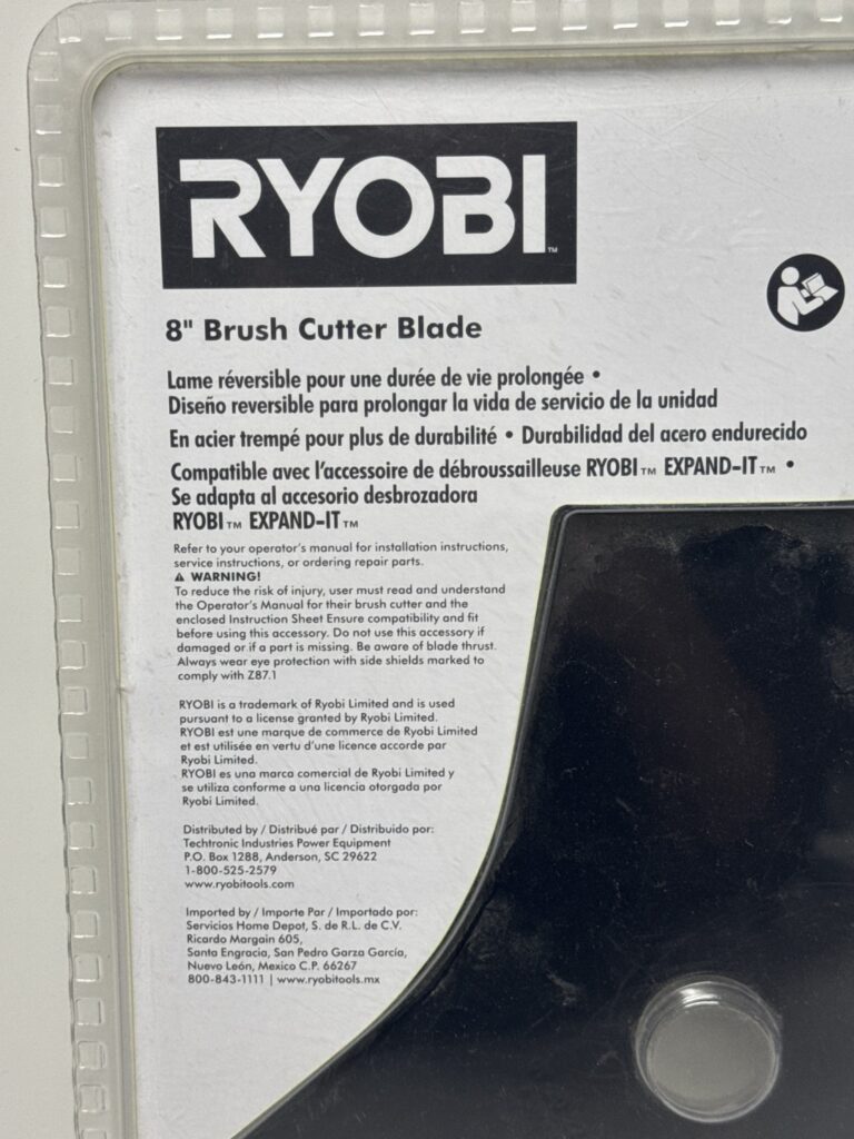 Ryobi Brush Cutter Blade 8 inch - Image 29