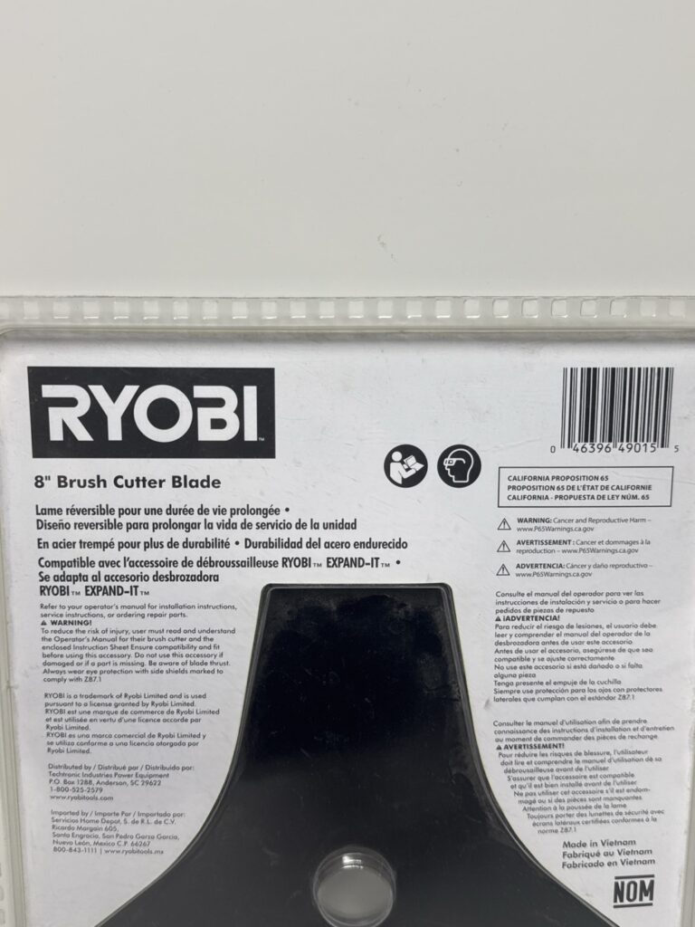 Ryobi Brush Cutter Blade 8 inch - Image 34