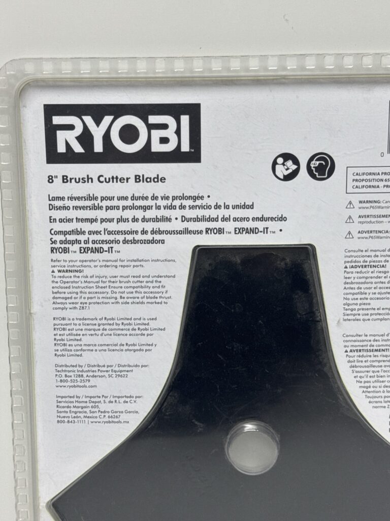 Ryobi Brush Cutter Blade 8 inch - Image 33