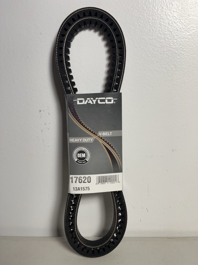 Dayco 17620 Bottom Cog V-Belt – 62" Length, 0.53" Width