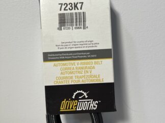 Driveworks 723K7 Serpentine Belt – 72.24" Length, 7-Rib