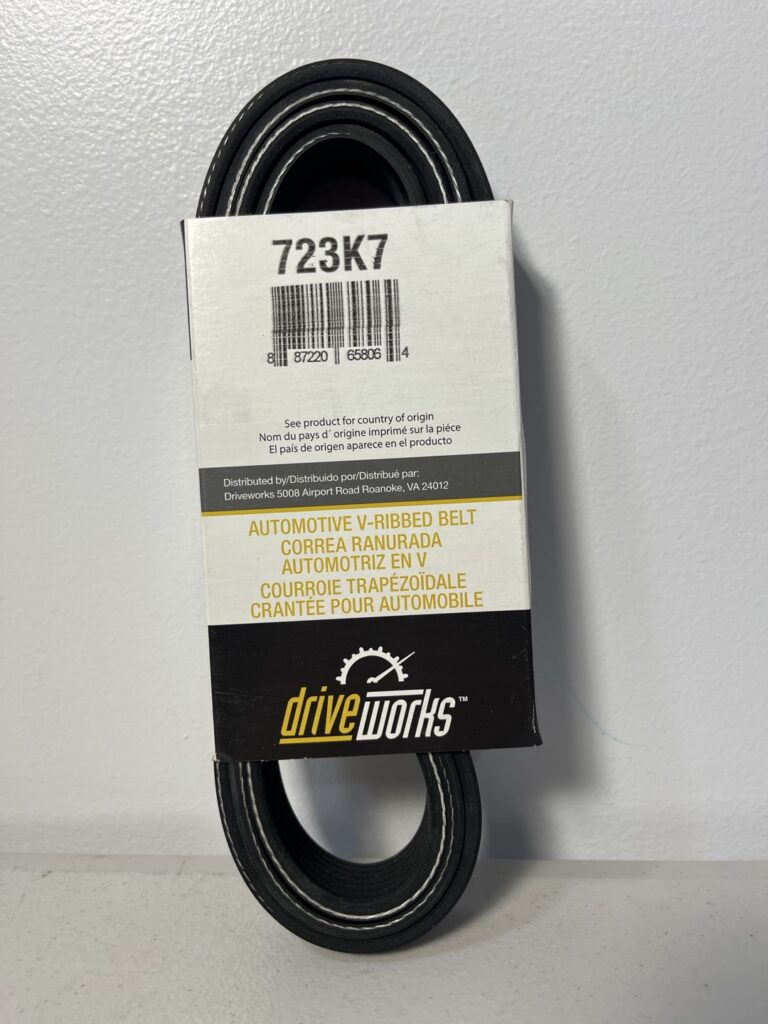 Driveworks 723K7 Serpentine Belt – 72.24" Length, 7-Rib