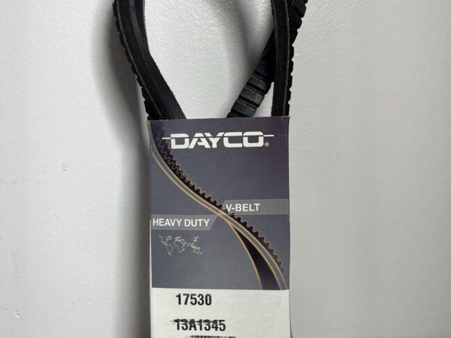 Dayco 17530 Top Cog V-Belt – 53" Length, 0.53" Width | High-Performance Automotive Drive Belt